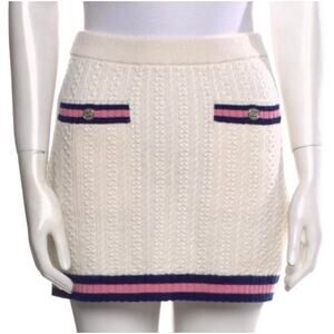 ❤️Chanel 2023 Tweed Knit Mini Skirt❤️